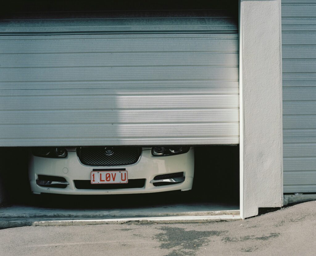 Garagedeur slot